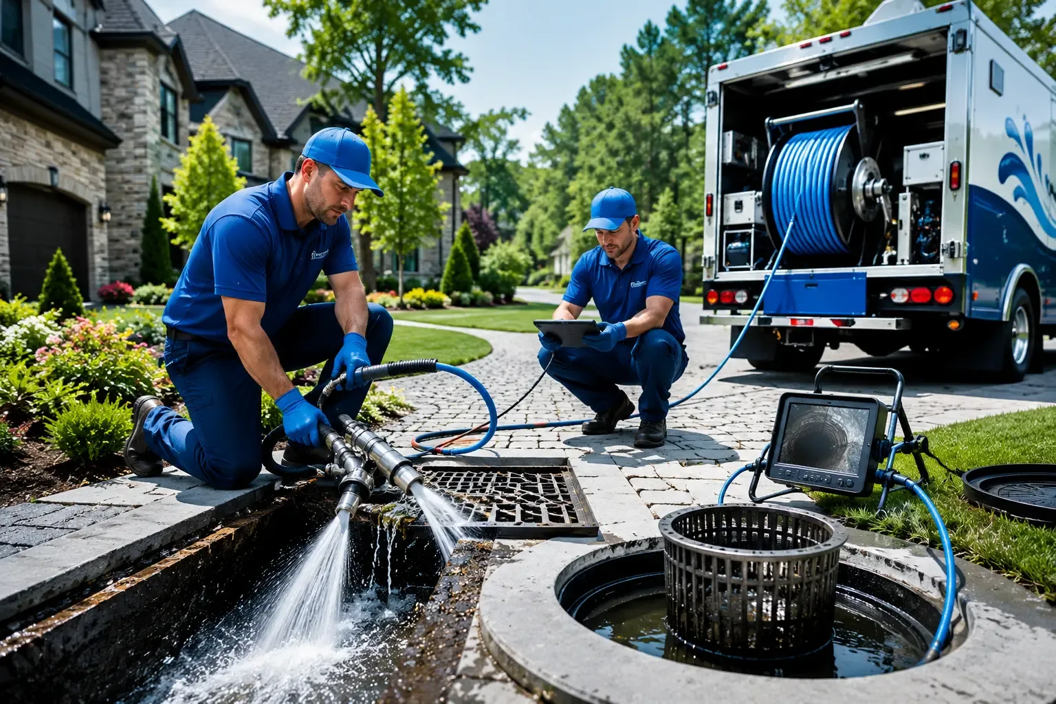 Local outdoor drain cleaning professionals in Battery Park, VA